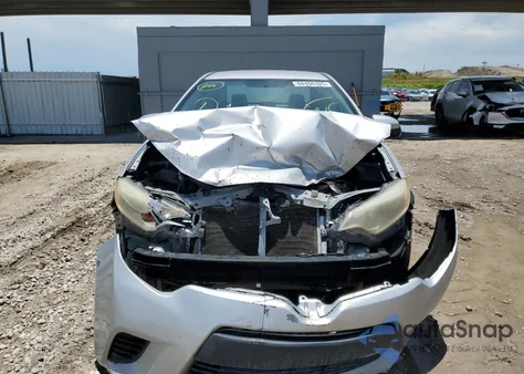 2014 Toyota Corolla L z USA, uszkodzony, nr VIN 2T1BURHE4EC006043